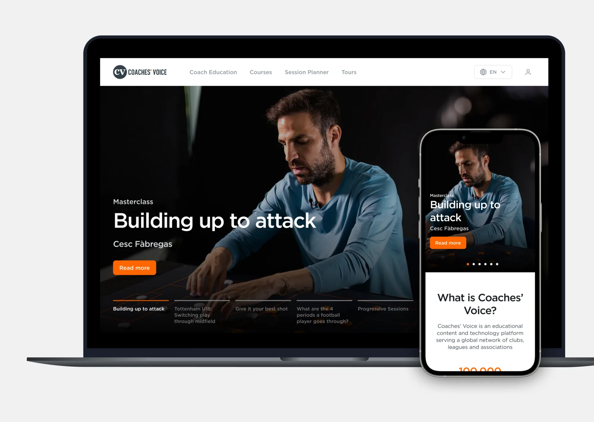 The Coaches' Voice platform