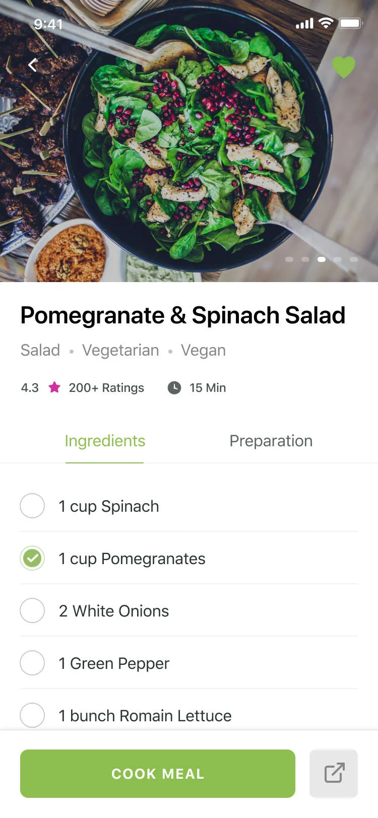 Digest recipe