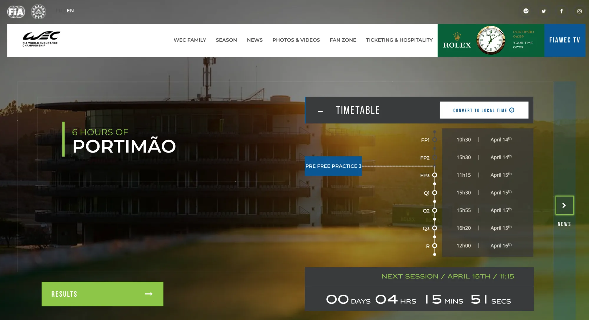 Original WEC site audit 1