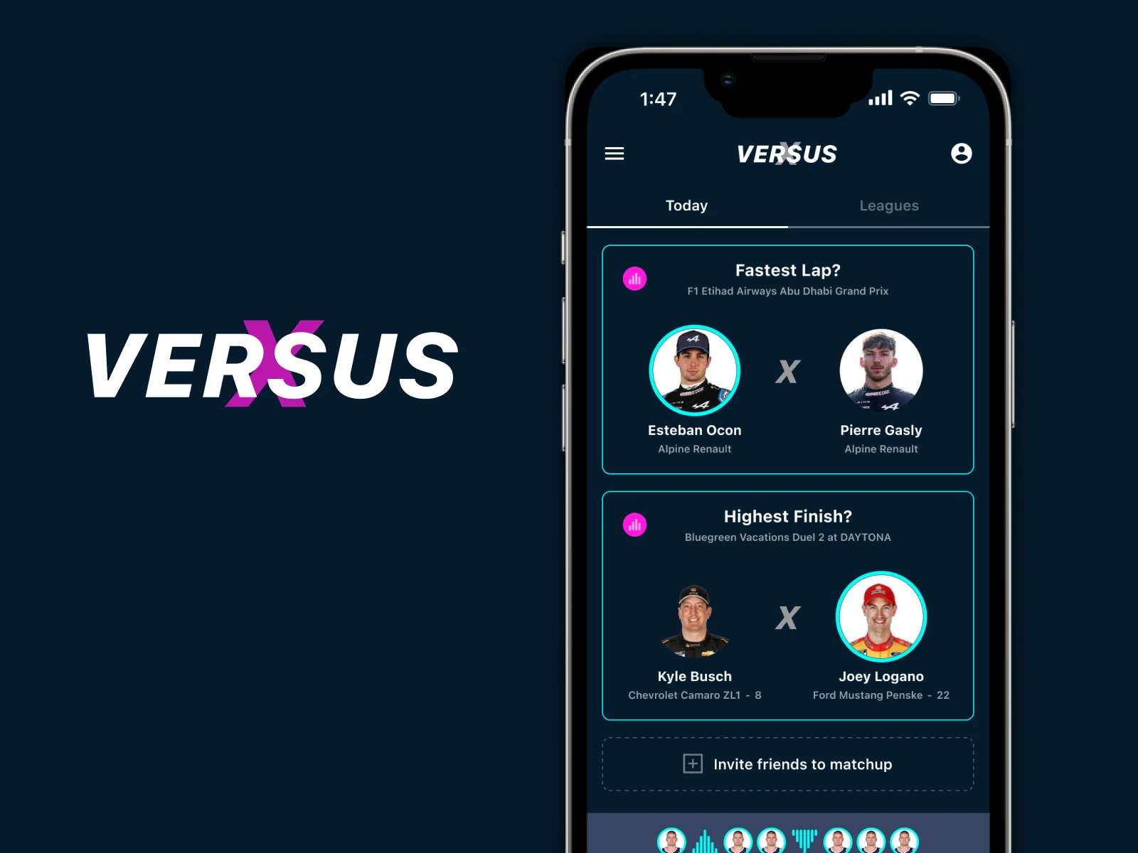 Versus prediction game